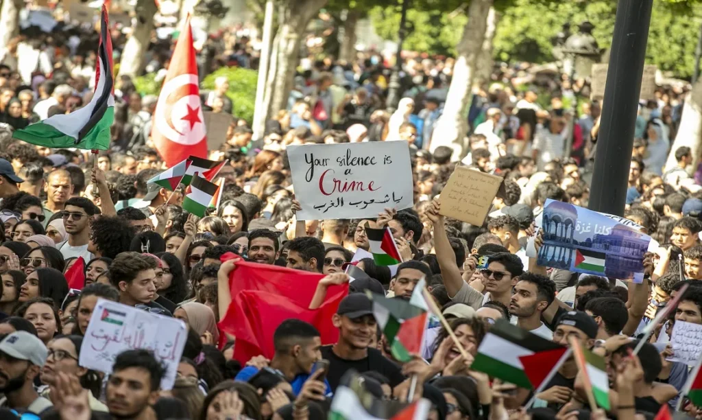 فلسطين-تونس-غزة